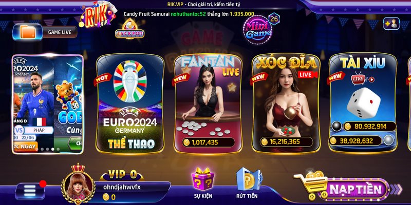 Fantan livestream Rikvip: Trải nghiệm cá cược đỉnh cao 2026 1 Chi tiết về Fantan livestream Rikvip