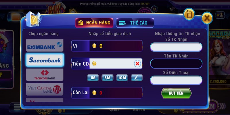 Mậu binh Rikvip: Game bài đẳng cấp cho tân thủ 2026 4 Hướng dẫn cách tham gia game mậu binh Rikvip