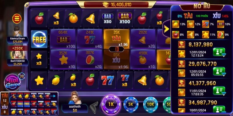 Quay slots Rikvip: Bí quyết chiến thắng cho người chơi mới 1 Quay slots Rikvip mang hình ảnh bắt mắt, giao diện đồ họa sống động